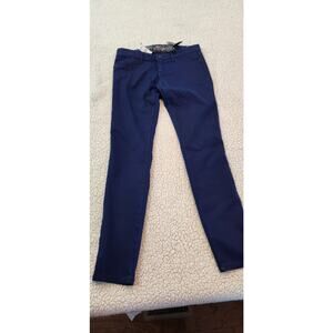 express jeans womens size 6r legging low rise stretch denim blue